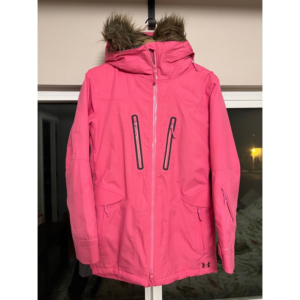 Under Armour snowboard jacket coat winter S pink